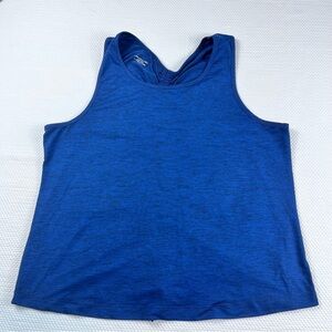 Active 8 Tank Top Blue Heathered XL